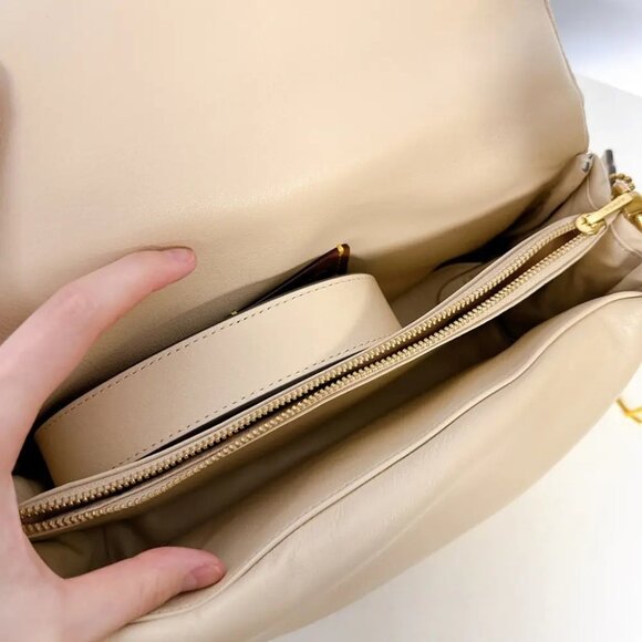 Coach C0772 Pillow Tabby Shoulder Bag 26 IN IVORY - Picture 6 of 7